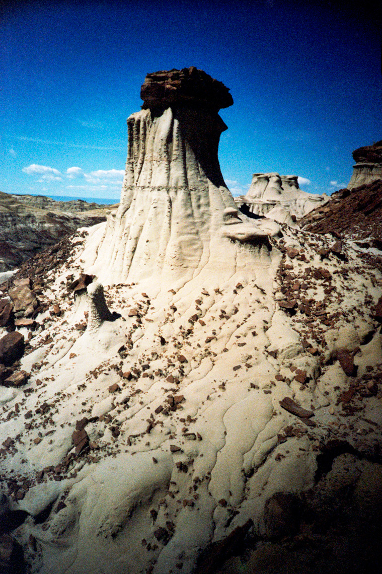 hoodoo in the Bisti De-Na-Zin Wilderness New Mexico Navaho Reservation
