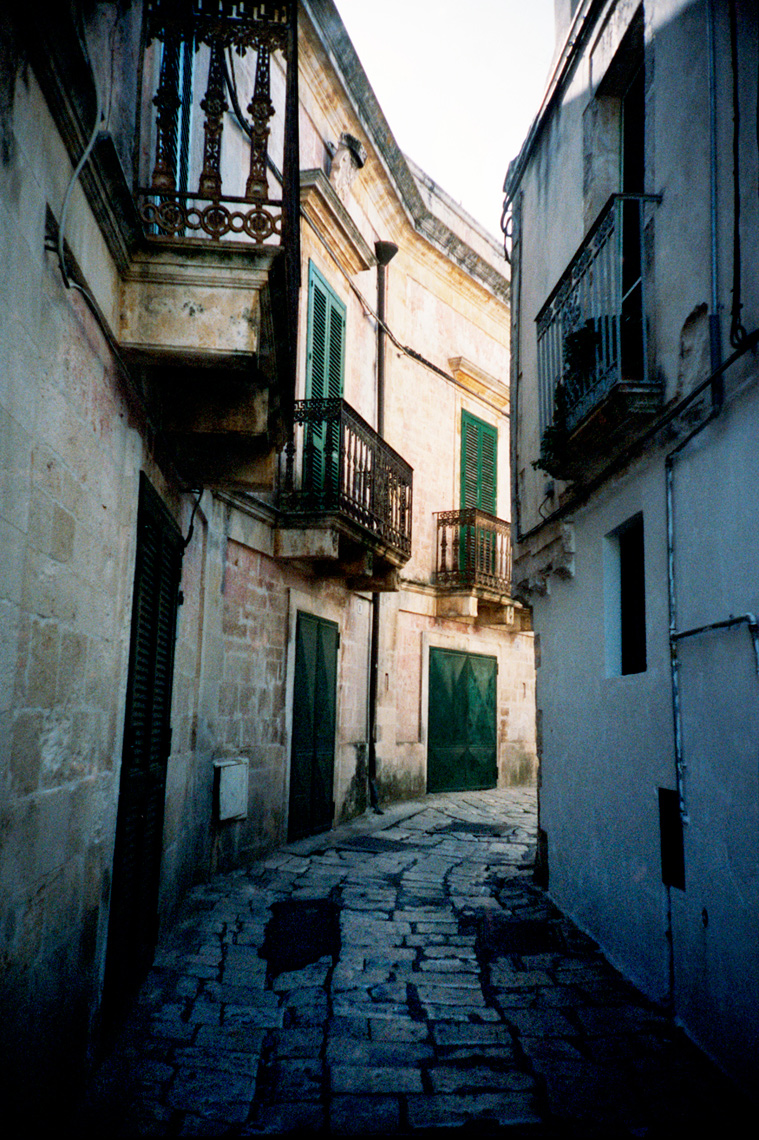 photograph of street in Francavilla Fontana Puglia Italy by Webb Chappell Photography