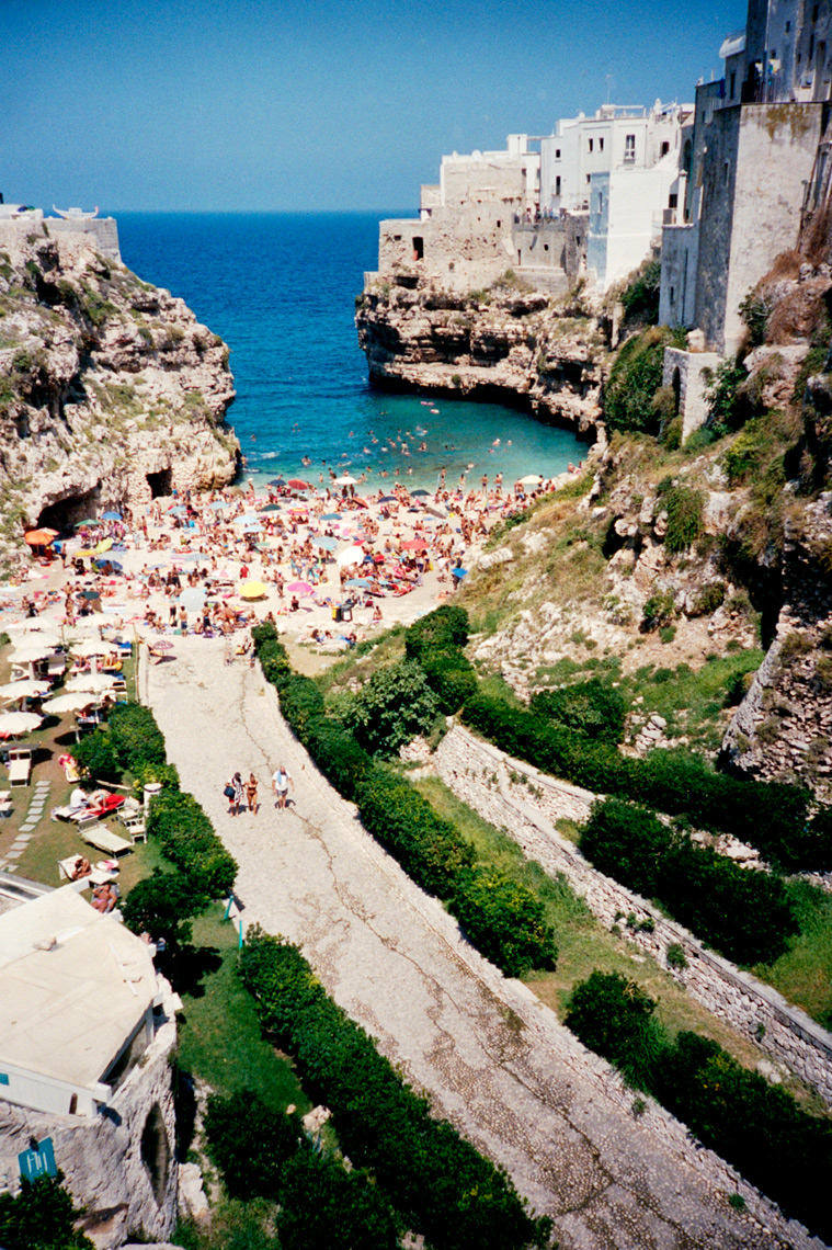 Polignano a Mare on the Adriatic Sea Puglia Italy