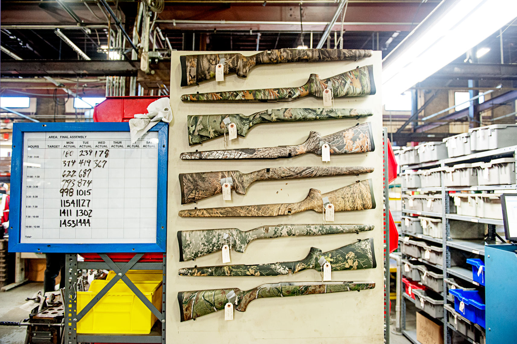 gun manufacturing at Savage Arms Westfield MA