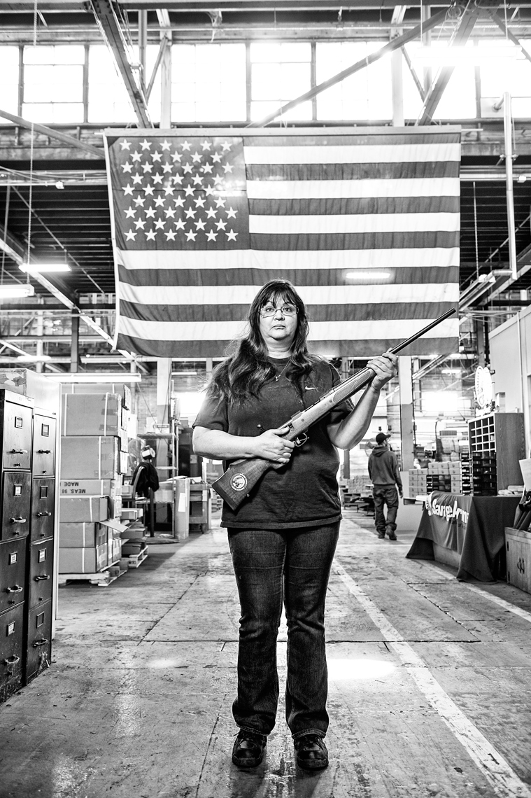firearms manufacturing at Savage Arms feature story for the Boston Globe Sunday Magazine