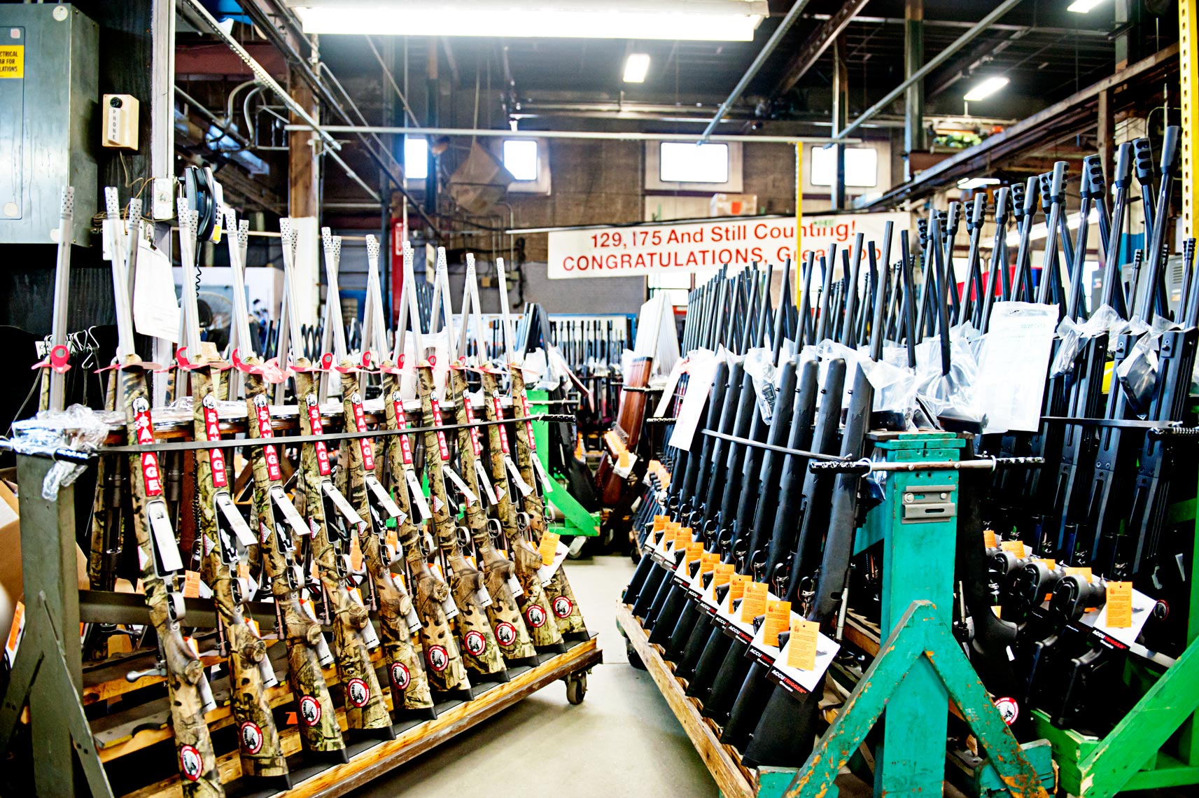 rifles and hand gun manufacturing in the USA