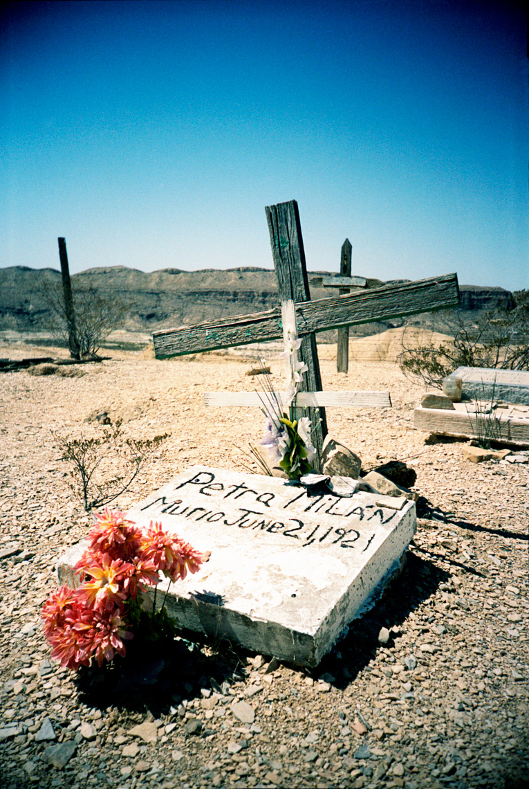 Terlingua gravesite Big Bend Texas