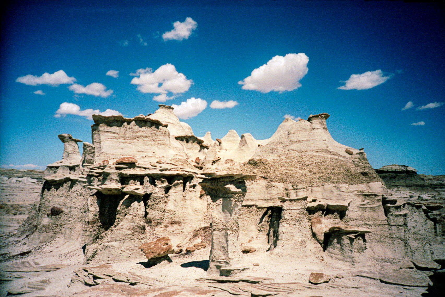 Bisti De-Na-Zin Wilderness New Mexico badlands